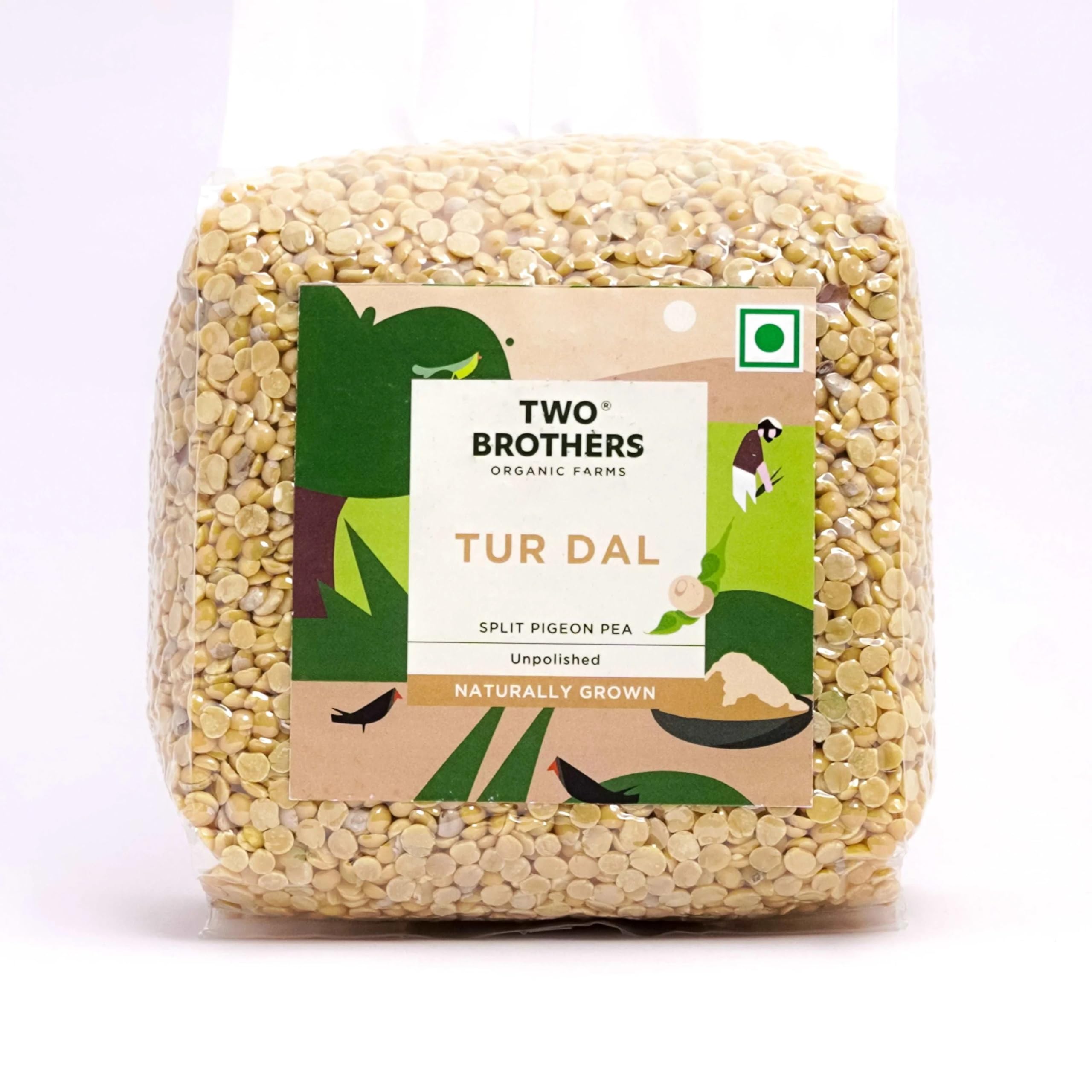 Two Brothers Organic Farms | Tur (Pigeon Pea) Dal | Unpolished Desi Variety 1Kg (B07CJDW9K2) Amazon Price History, Amazon Price Tracker