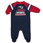 Gerber NFL baby boys Team Sleep And Play Footie, Team Color, 3-6 Months US