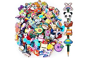 100 Pcs Cute Pencil Topper Decorations for Kids