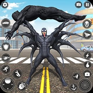 Jogos de super-heróis de aranha negra para crianças - Super-herói de corda de aranha negra (jogos infantis) - Batalha de herói de corda de aranha negra 2023 - Herói de aranha: jogo de aranha negra (fe