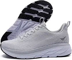 Tênis masculino de corrida na estrada | Máximo conforto acolchoado | Durável antiderrapante | Tênis esportivo respirável para treinamento cruzado