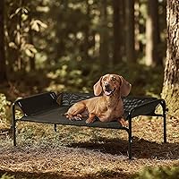 Gardner Pet Letto Rialzato per Cani Taglia Grande e Media, Brandina Traspirante da Esterno e Interno