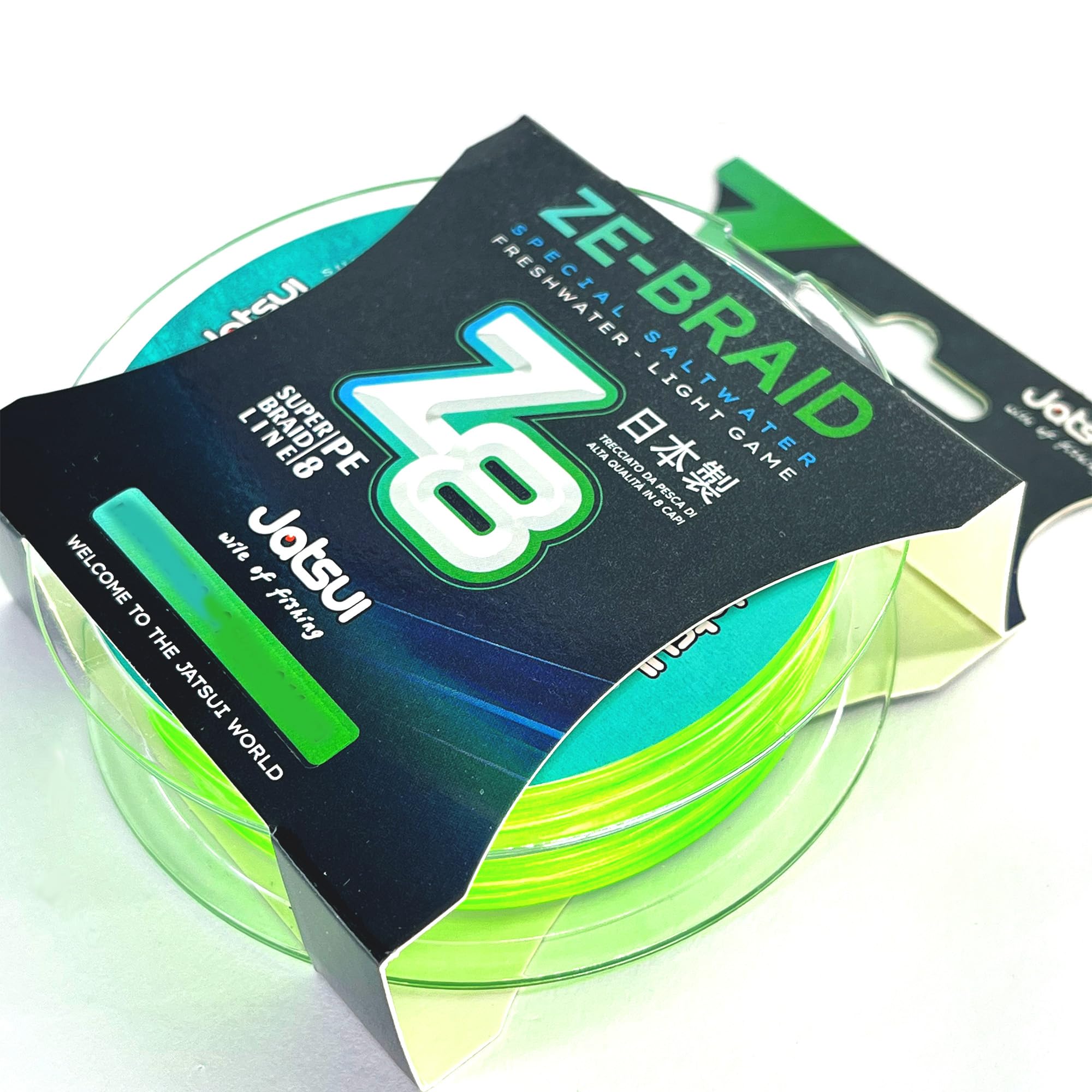 Jatsui Filo Trecciato ZE-BRAID Z8 GREEN