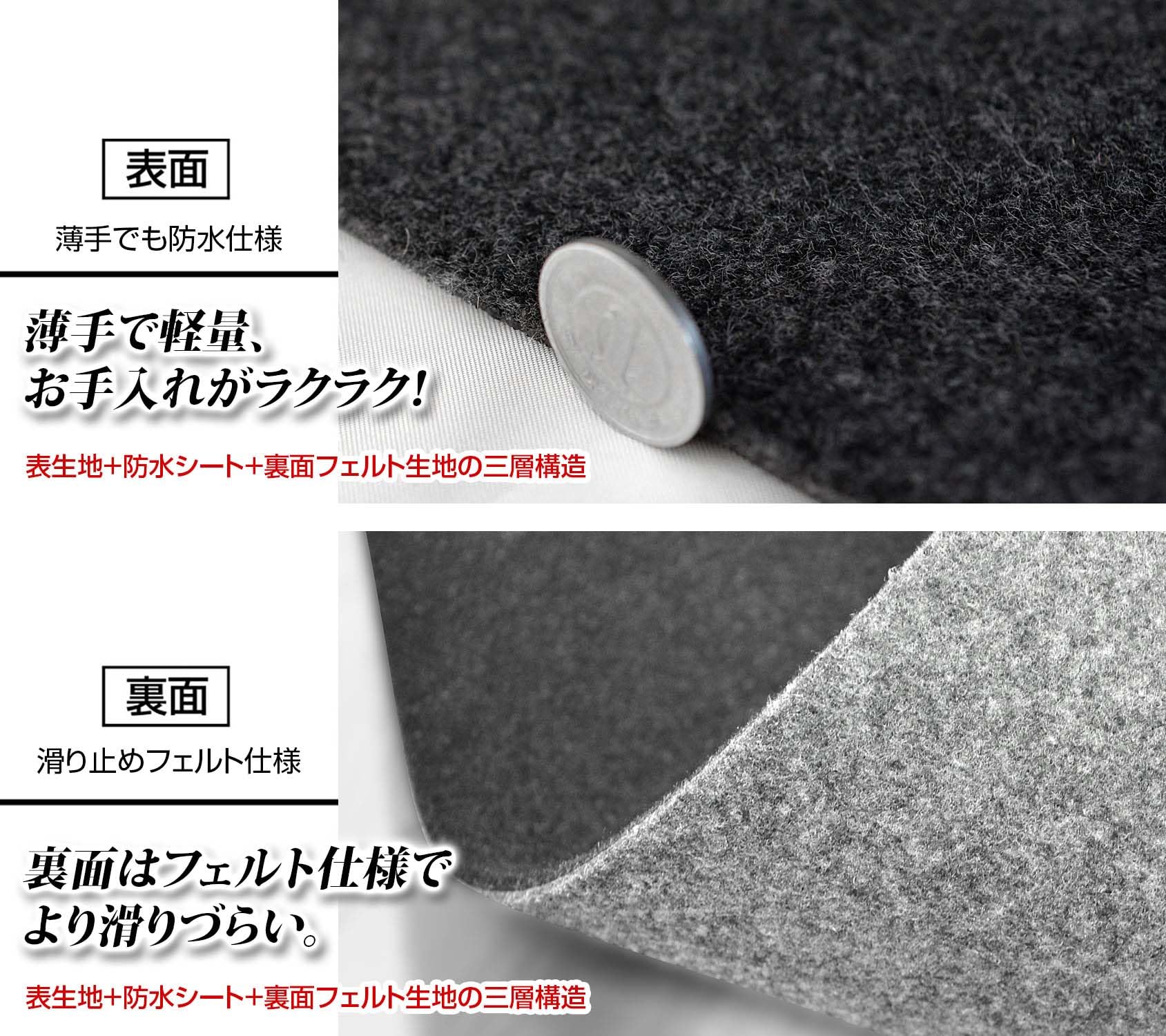 ポルテさん専用 Amazon | Kemmel トヨタ ポルテ 前期 用 （運転席のみ/刺繍ロゴなし