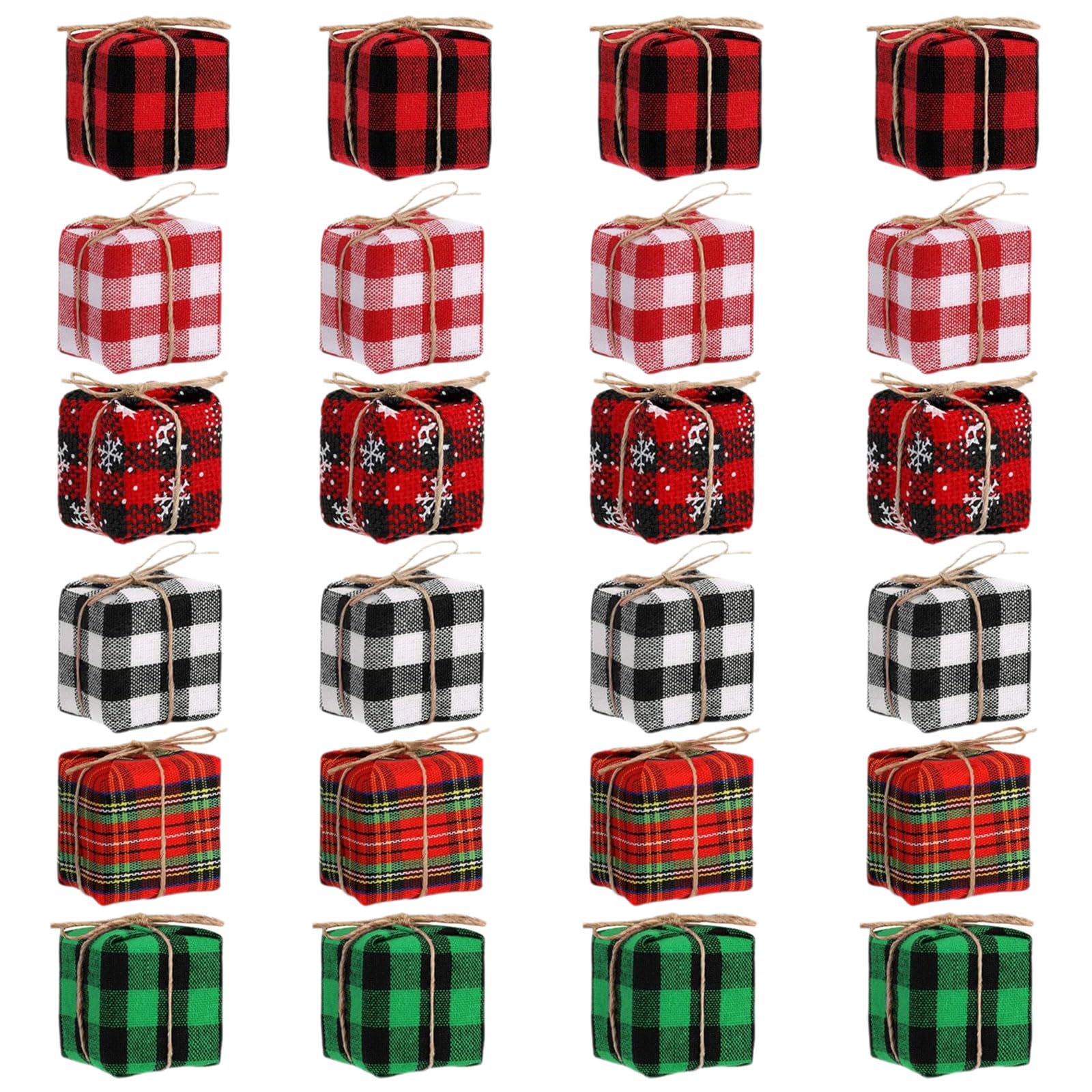 24 Cajas De Regalo Pequeñas Para Árbol De Navidad Y Fiestas 24 Cajas De Regalo Pequeñas Para Árbol De Navidad Y Fiestas