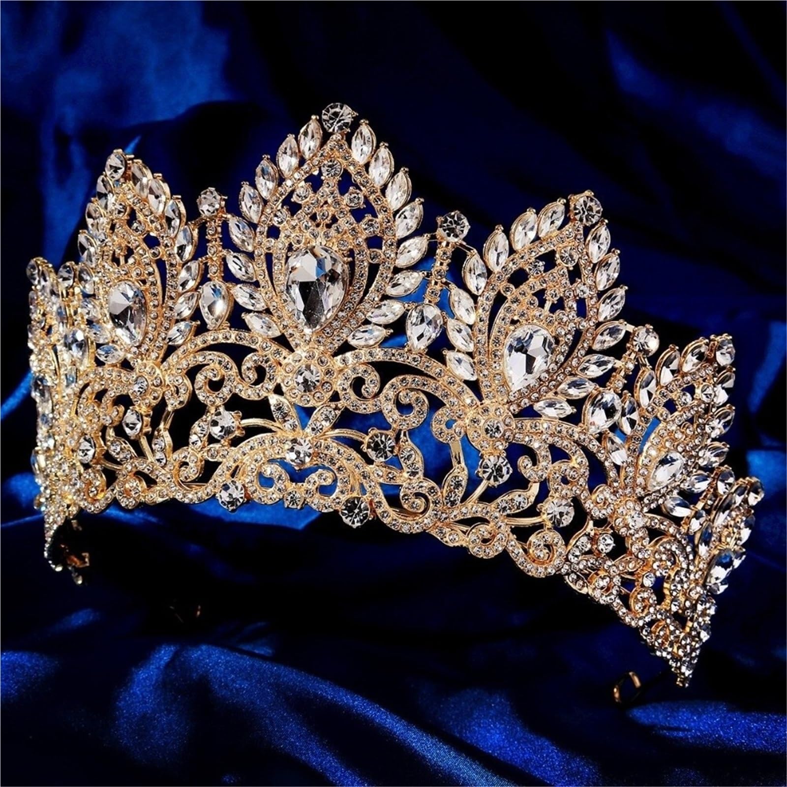 Tiara nuziale principessa Copricapo elegante Corona regina Per donna