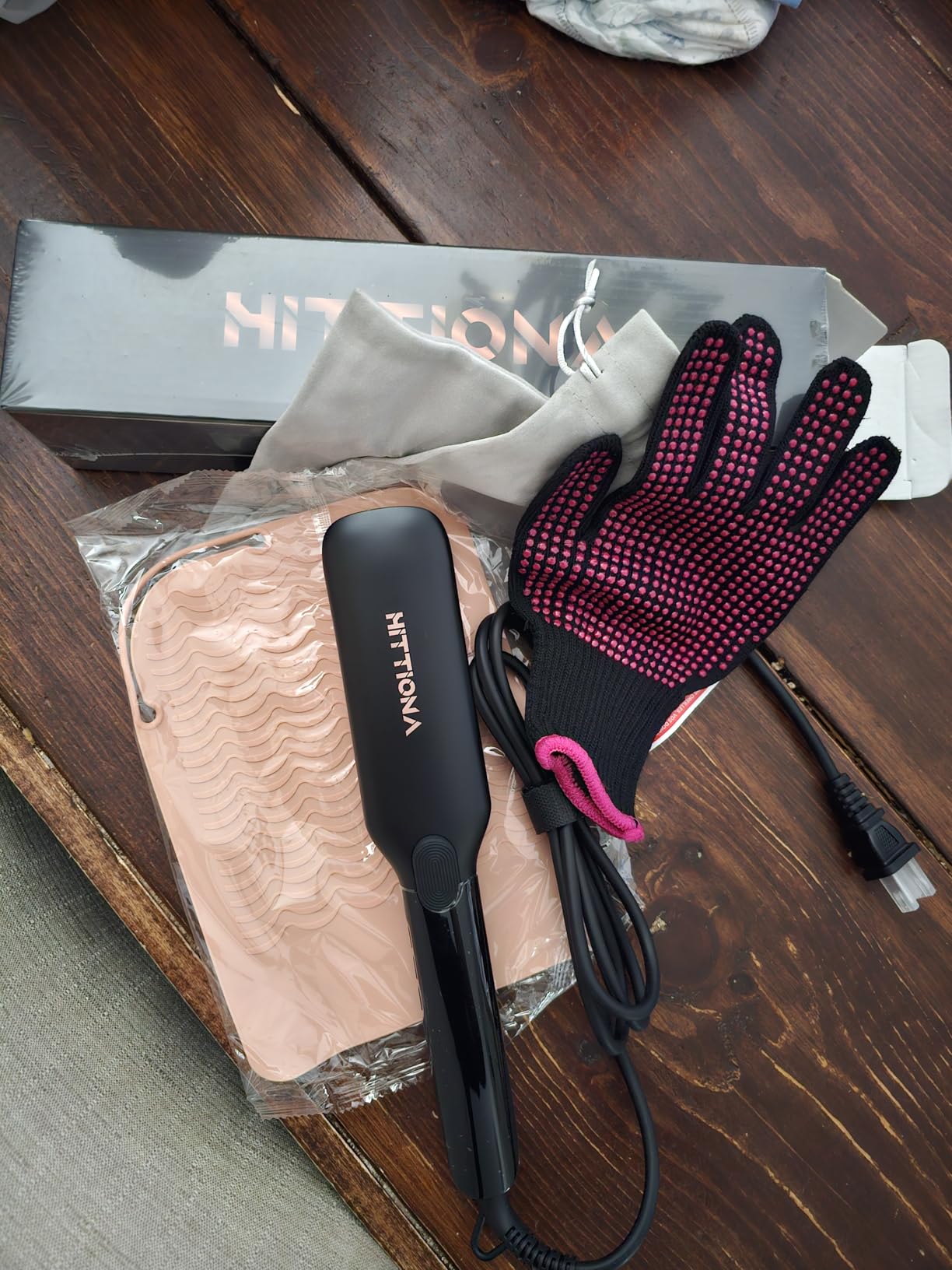 HITTIONA flat iron result