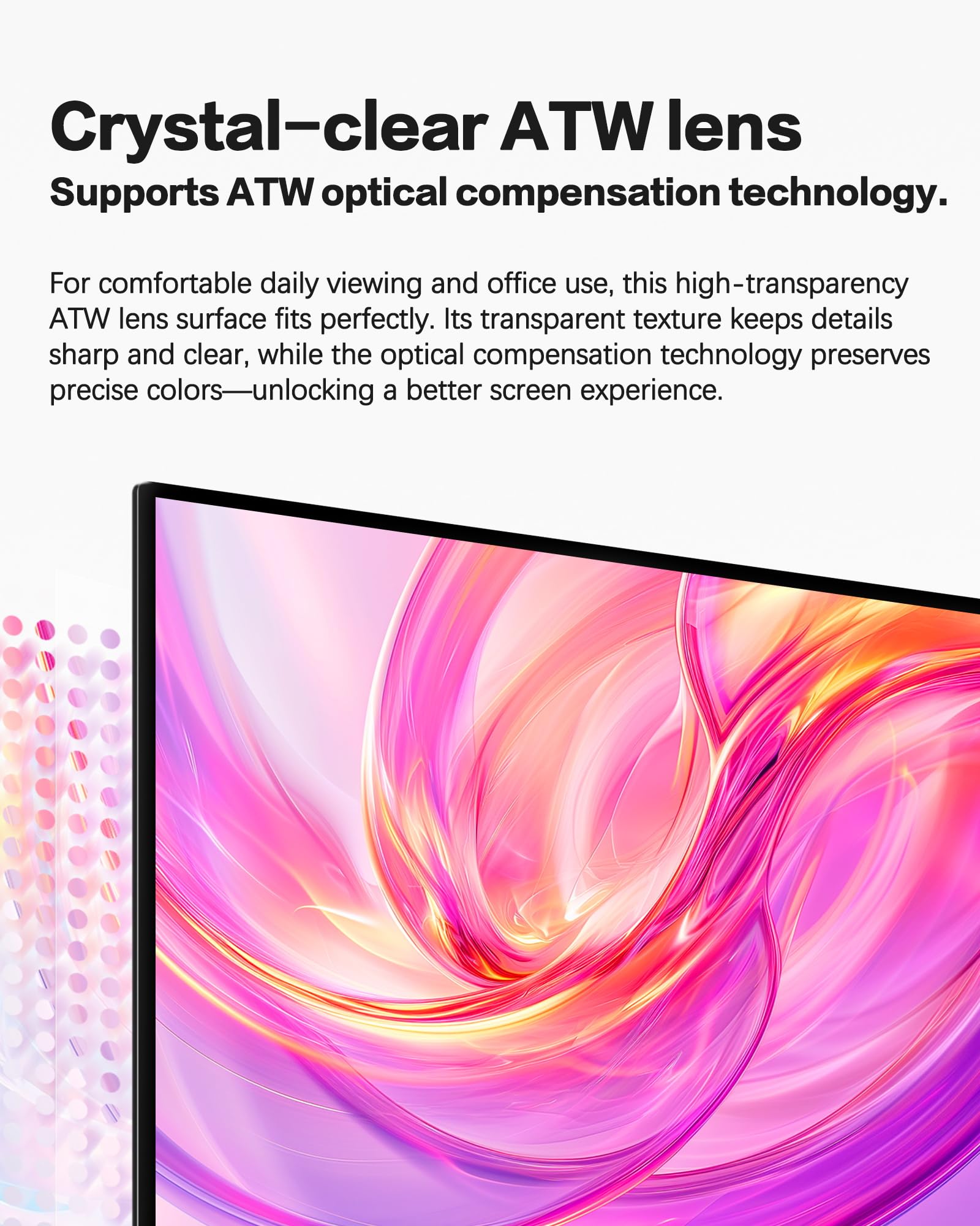 P20 Monitor 28.2 pulgadas 4.5K 4500x3000 formato 3:2, 60Hz, 10 bits 1.07B colores, USB-C 100W carga rápida, altavoces integrados, pantalla brillante ATW, soporte ajustable (Honeycomb - con soporte) — view 8