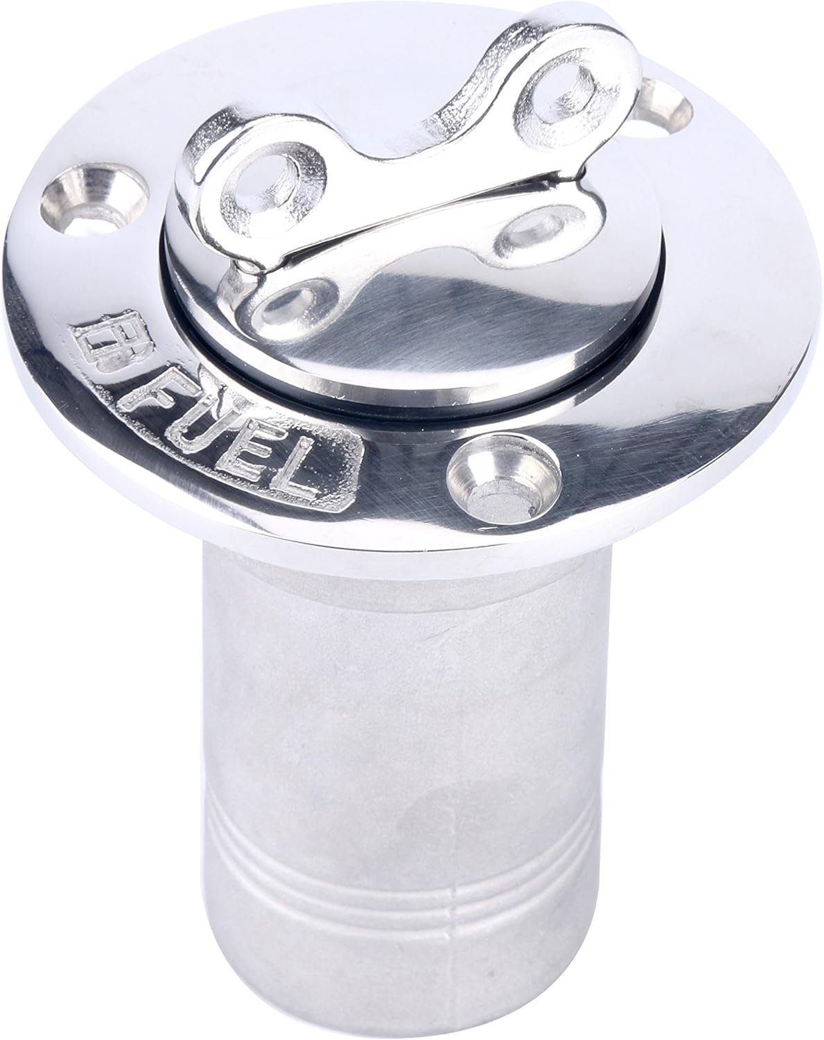 Amarine Made Boat Deck Fill Marine 316 Stainless Steel Filler Cap with Key Cap Fuel/Waste/Water/Gas for Boat Yacht Caravan 1.5inch(38mm) (Fuel) : Sports & Outdoors