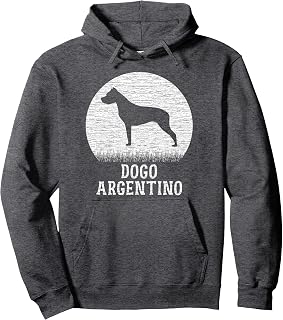 Dogo Argentino Vintage Design Dogo Lover Dogo Argentino Pullover Hoodie