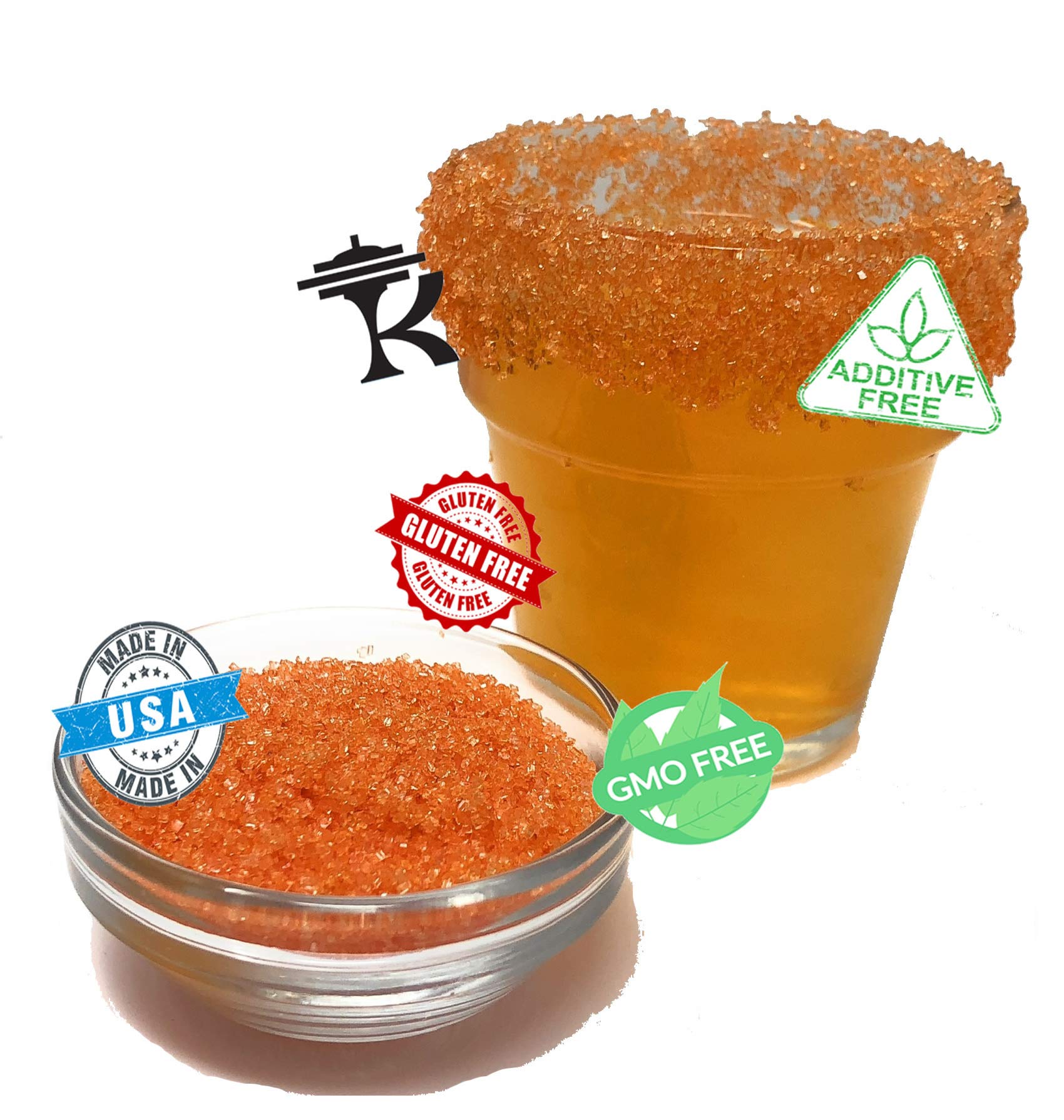Snowy River Orange Cocktail Sugar - Rimming & Decorating -3 Snowy River Orange Cocktail Sugar - Rimming & Decorating -3