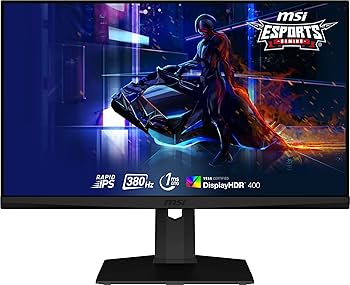 msi g253pf 360hzモニター G253PF】MSIゲーミングモニター 360hz 380hz 24.5インチ