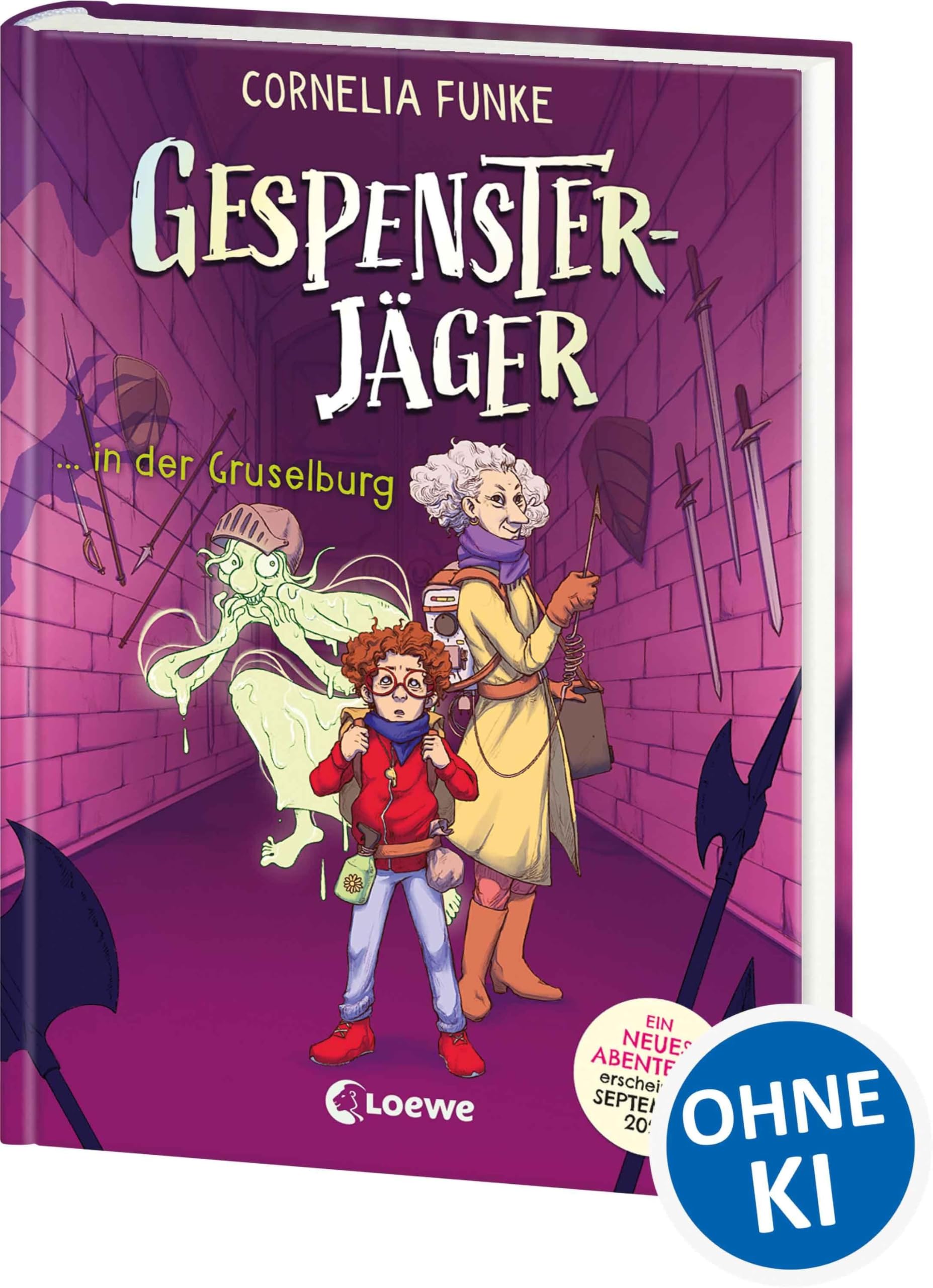 Gespensterjäger in der Gruselburg (Band 3) - Mit 8 neu illustrierten Farbseiten: Cornelia Funkes Klassiker-Reihe in neuem Look! - Ein Gruselabenteuer mit viel Humor ab 8 Jahren