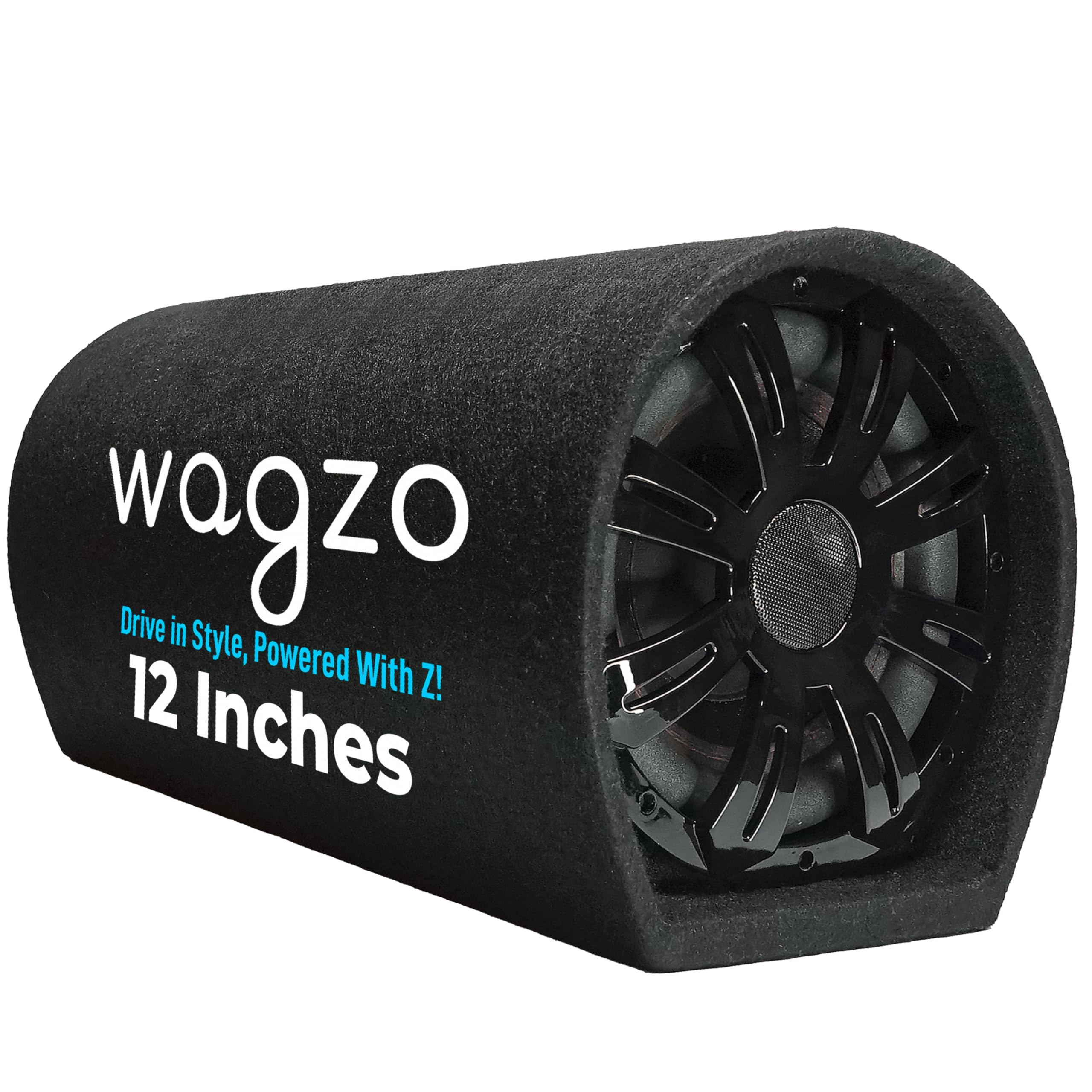 Wagzo WBT-19 12Inch Active Super Bass Tube Subwoofer for Car with Inbuilt Amplifier 6000W-image-12