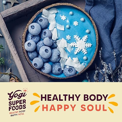 Miniatura 7 de Yogi Super Foods Polvo de espirulina azul hecho de extracto de algas azul-verde, planta superalimentaria, rica fuente de proteínas, para apoyo
