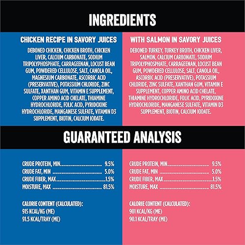 Miniatura 5 de Evolve Classic Crafted Meals Paquete variado de recetas de pollo y con comida húmeda de salmón para perros  3.5 oz - Paquete de 18