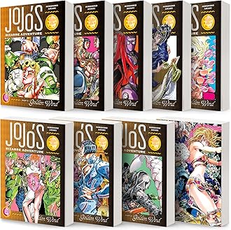 JoJo's Bizarre Adventure Part 5: Golden Wind Volume 1-9 Books Collection Set