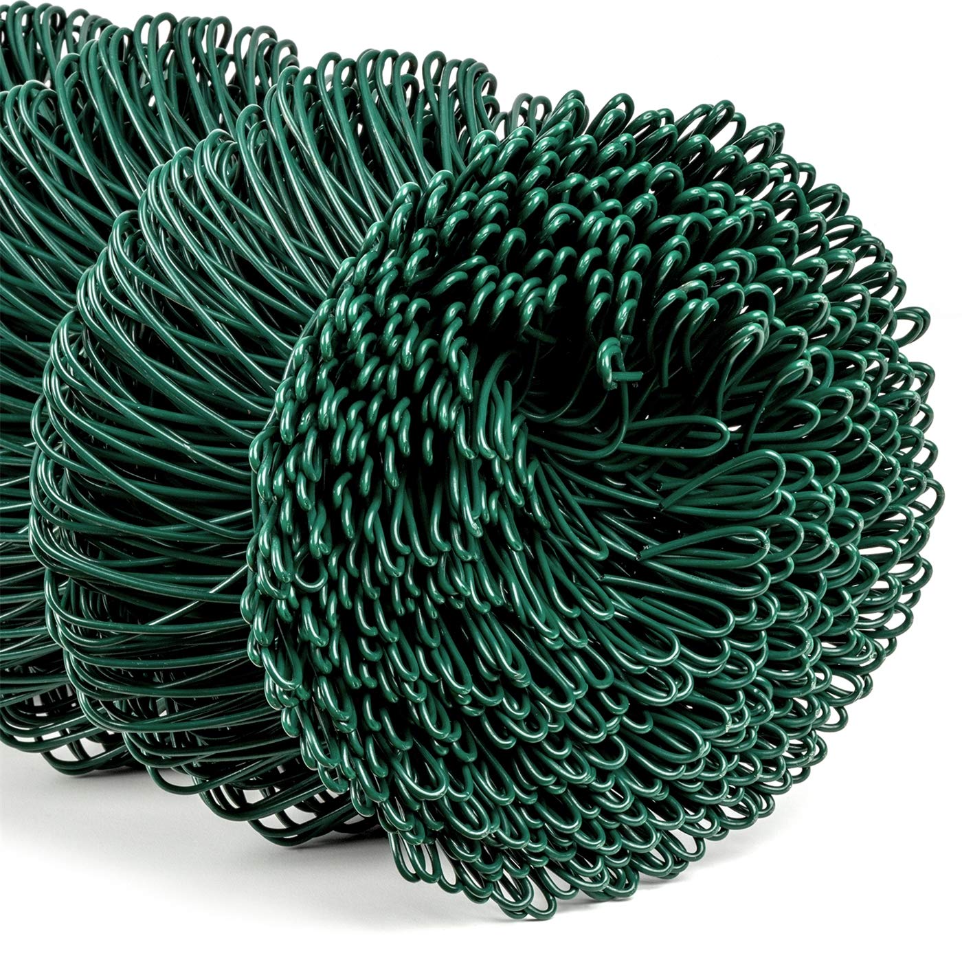 VOSS.farming Rete romboidale Metallica, 25 m di Lunghezza, 100 cm di Altezza - 60 x 60 x 2,5 mm, Verde, zincata e plastificata