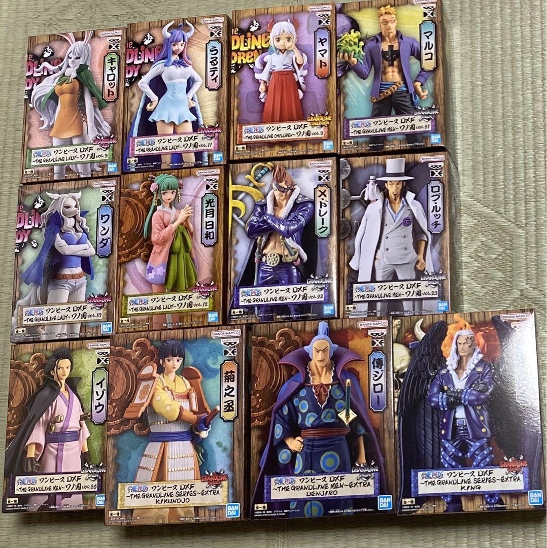 Amazon.co.jp: ONE PIECE プライズフィギュア ワノ国 まとめ売り 