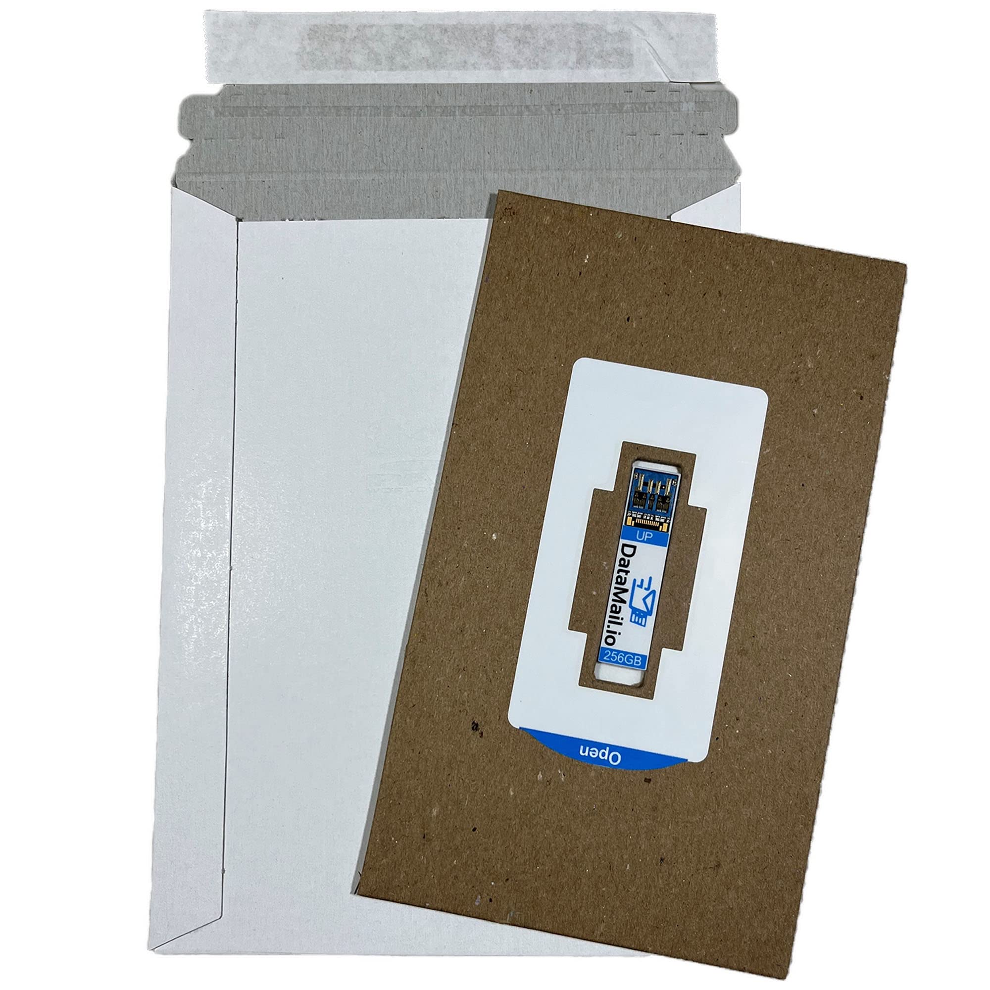 GigaMailer 256GB USB Flash Drive Plus Mailing Kit – USB Drive 3.0 W/Envelope - Portable Thumb Pendrive Memory Stick, Great for Family Pictures, MP4 Videos, Medical, Accounting Tax, Hard Drive Backup