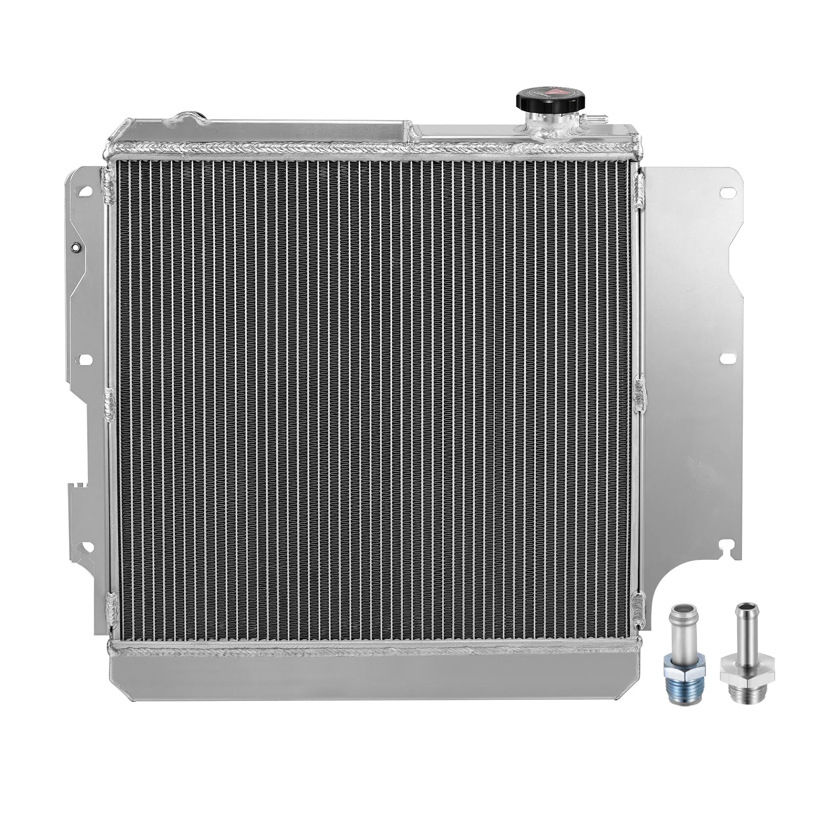 BDFHYK 2760 3-Row 44mm Radiator for Jeep Wrangler 87-95, 97-06