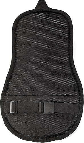 Vista 4 de Cojín ComfortRider para sillín – Cojín de asiento con memoria que absorbe los golpes para sillas de montar Western de OrthoRide Negro