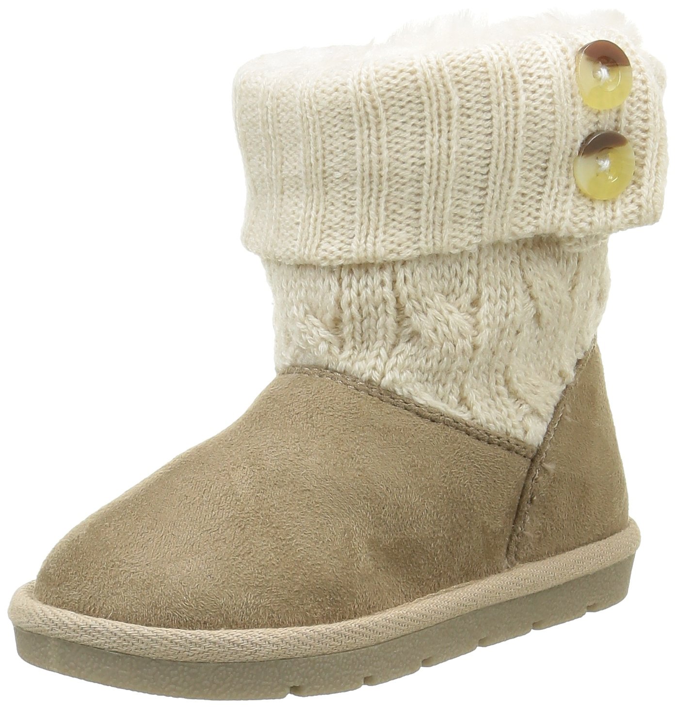 Chicco Girls' Tronchetto Charme, Gray Taupe 590, 13 UK