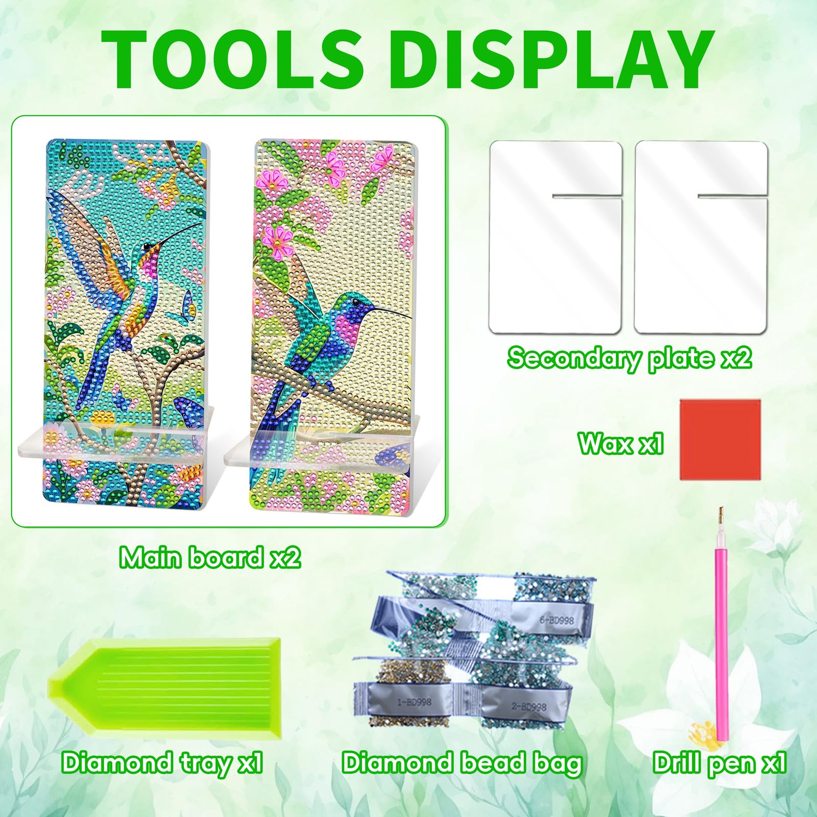 Diamond Painting Phone Stand & Mirror - NUFTVI -5
