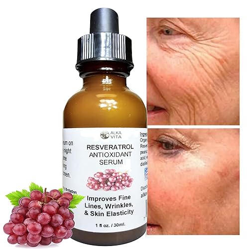 Miniatura 2 de El factor antioxidante antienvejecimiento del suero de la piel del resveratrol mejora las líneas finas arrugas y elasticidad de la piel Grado