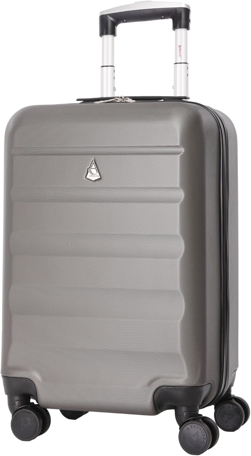 Aerolite Valise Cabine 55x35x25cm pour Air France, KLM, Transavia, ITA Airways et Air Europa – Bagage à Main de Voyage à Coque Rigide ABS 42L – Bagage Cabine Avion léger 55x35x25 avec 4 Roues Aerolite Valise Cabine 55x35x25cm pour Air France, KLM, Transavia, ITA Airways et Air Europa – Bagage à Main de Voyage à Coque Rigide ABS 42L – Bagage Cabine Avion léger 55x35x25 avec 4 Roues