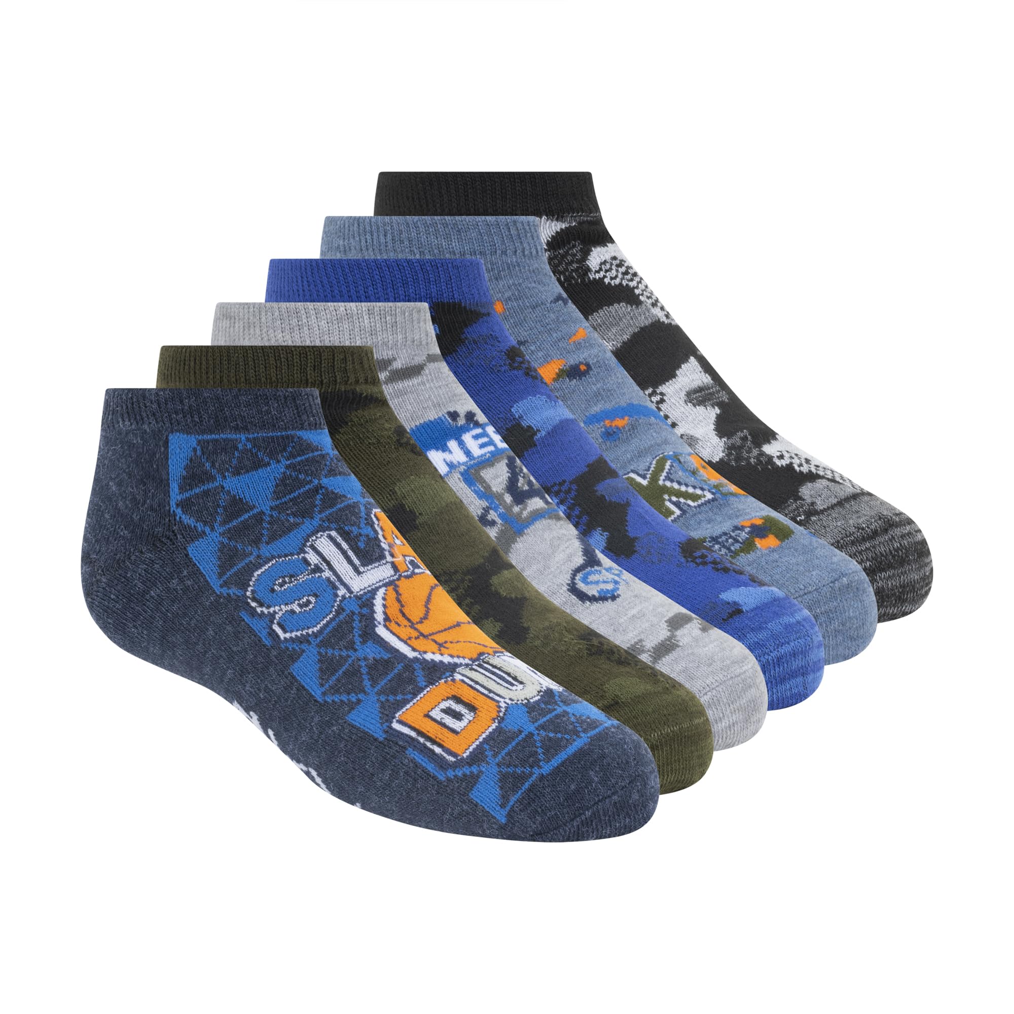 Skechers Paquete de 6 Calcetines de Corte bajo para Niños