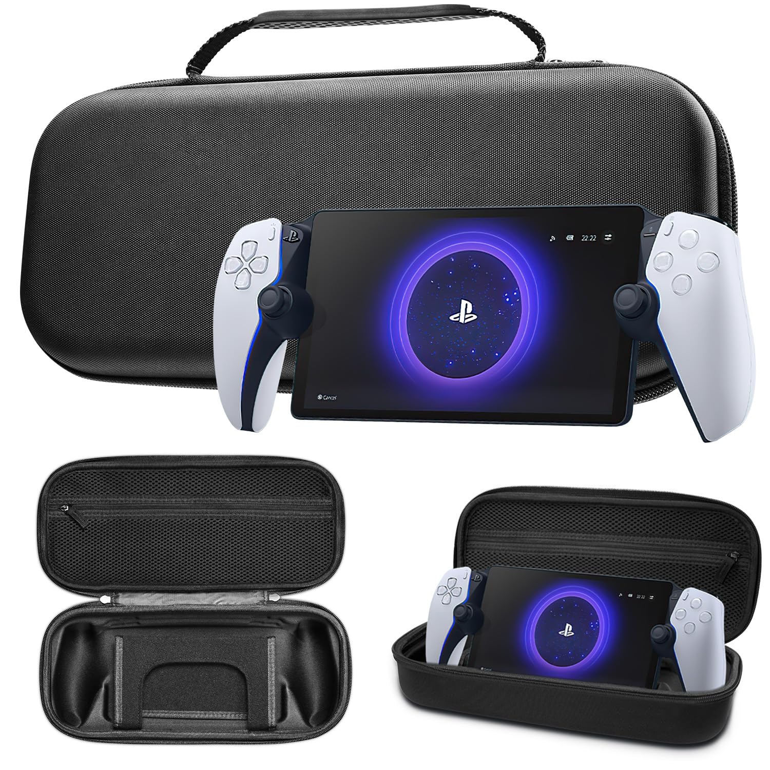 Borcham Carrying Remote Control Case For Ps Portal, Storage Bag Built-In Stand Compatible With Portal Remote Player, Shockproof Anti-Scratch, Black (B0CKXQ3CHQ) Amazon Price History, Amazon Price Tracker