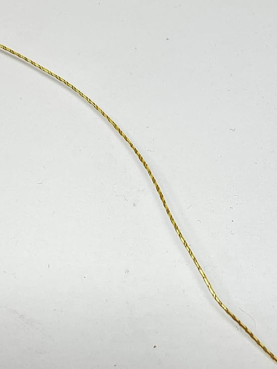 Metallic Thread for DIY Craft and Custom Cording (Silver), 2100YDS