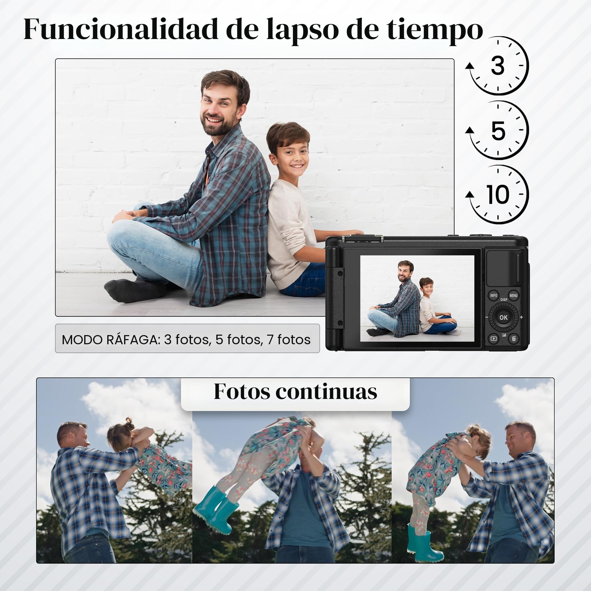 Yashica City 200 Cámara Digital 4K Negra