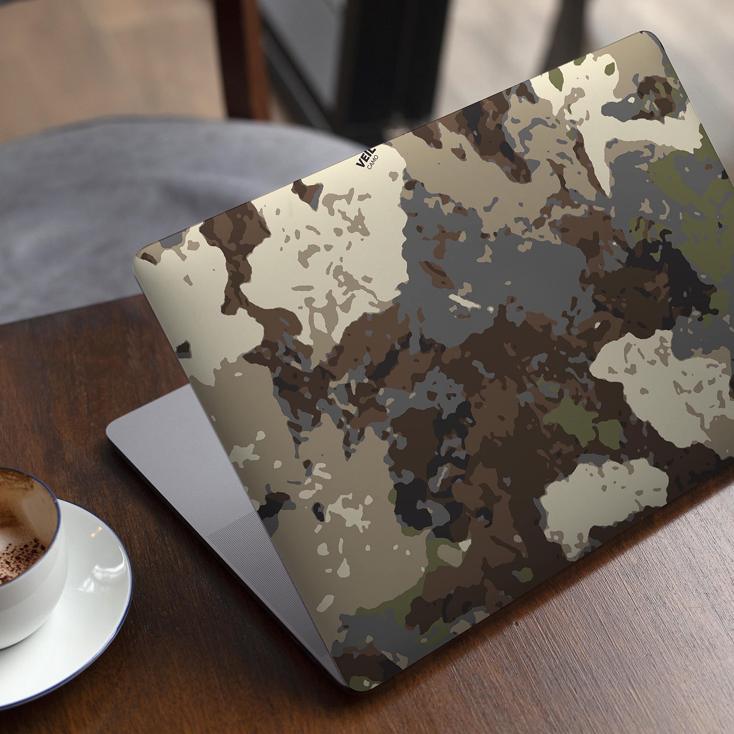 Design Skinz Veil CAMO - Cumbre ProisFull-Body Wrap Scratch Resistant Decal Skin-Kit Compatible withMacBook Air 13