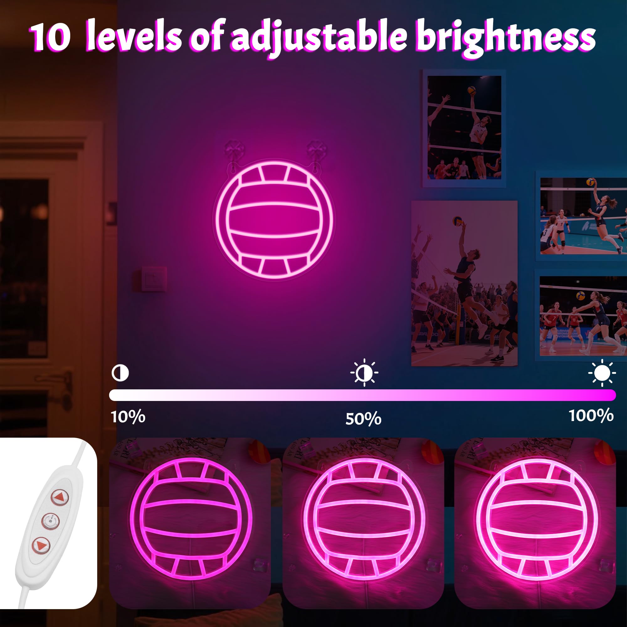 OkiyiD Insegne al neon per decorazione murale