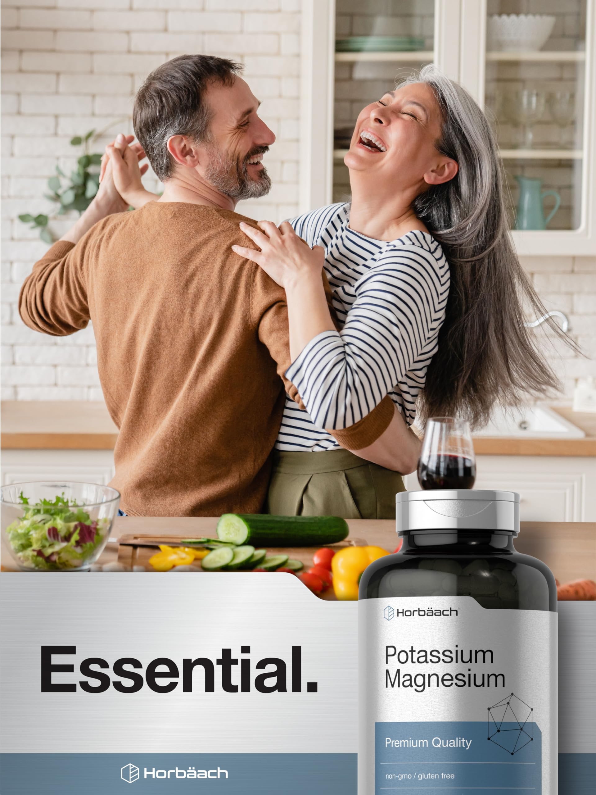 Horbäach Potassium Magnesium Supplement | 240 Capsules | Premium Quality — Amazon image 7