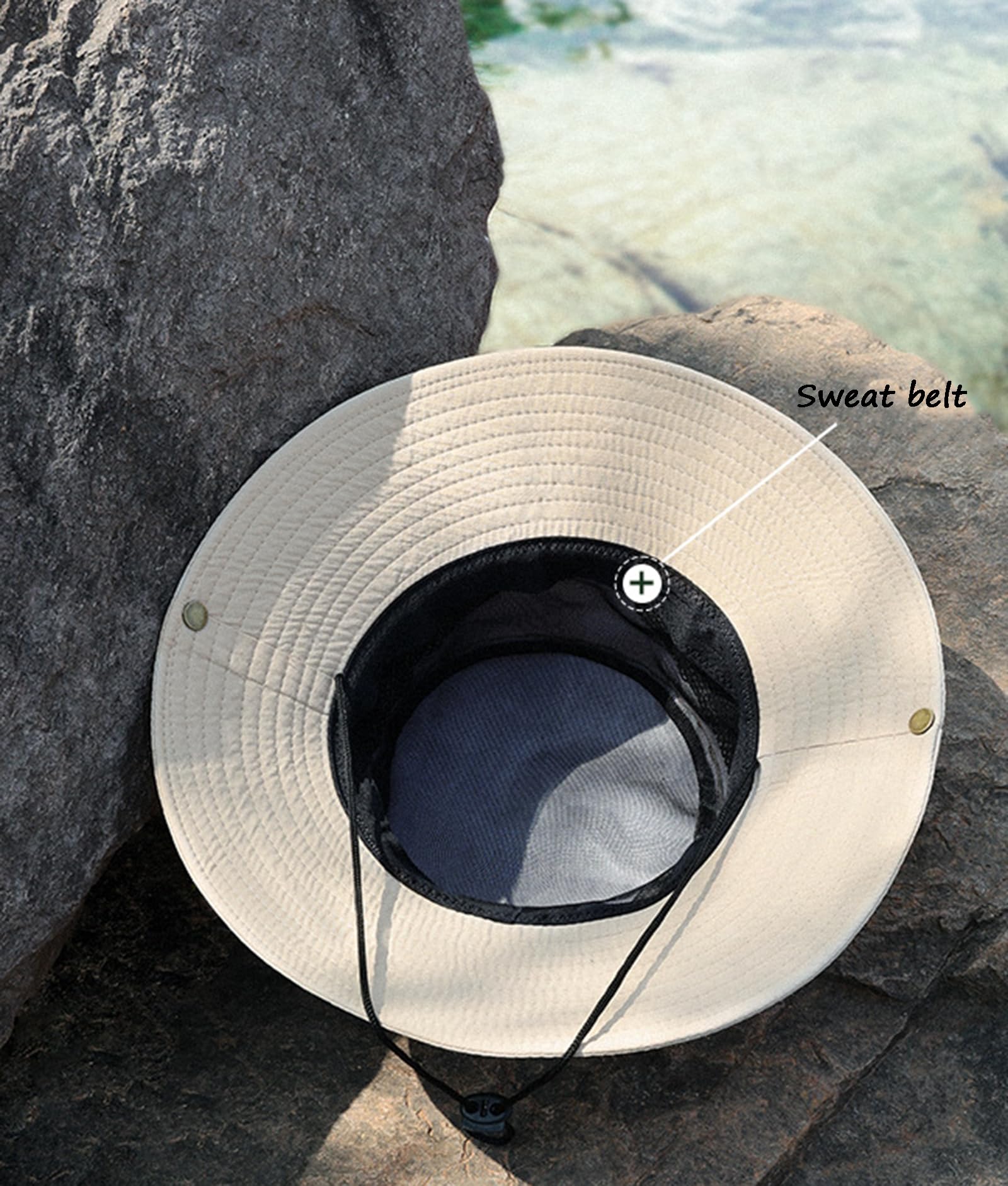 Kapelusz PrzeciwsłOneczny Dla MężCzyzn Outdoor Uv Protection Lekki Kapelusz Typu Bucket Hat WęDkarstwo Piesze Wycieczki Letnie PodróżE Kapelusz Rybaka