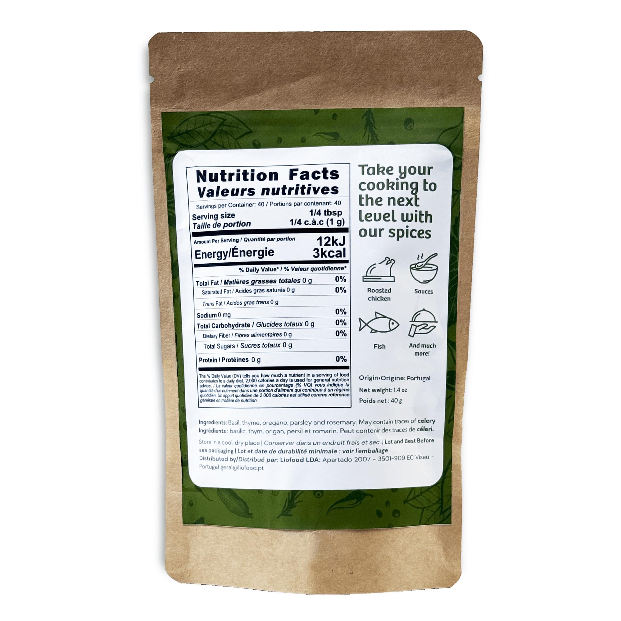 Fine Herb 20個 Amazon.com : Fines Herbes Blend 1.4oz Blend Thyme, Basil, Oregano