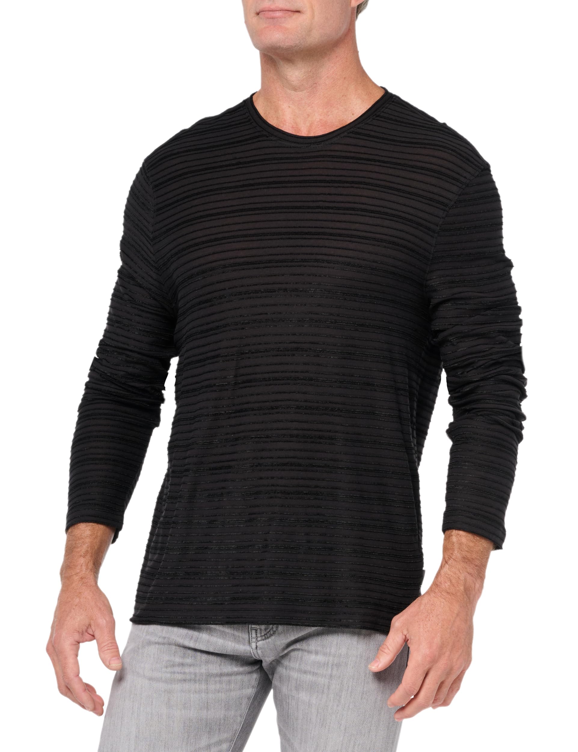 John VarvatosMen's Alain Long Sleeve Tee