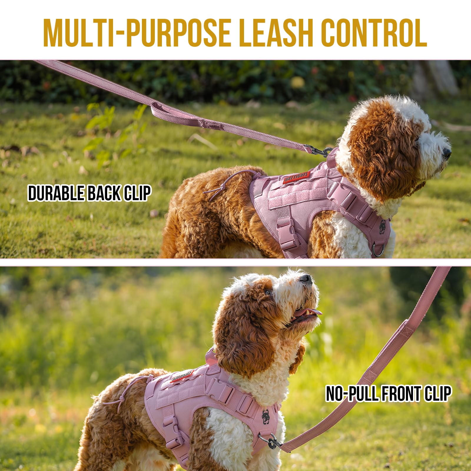 How To Put On OneTigris AIRE Mesh Tactical Dog Harness,Summer