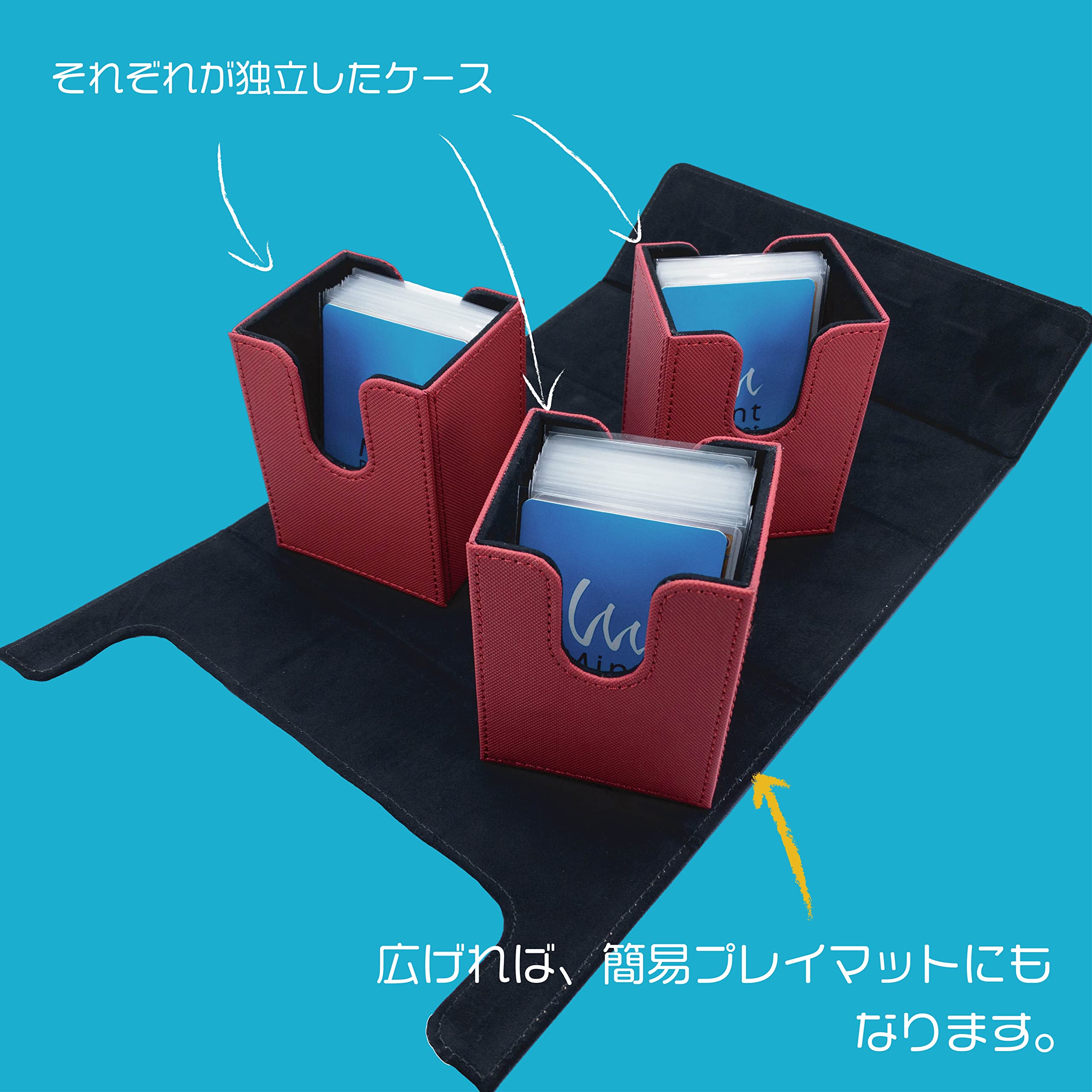 Amazon.co.jp: Mint Protect トリプル デッキケース 240 ポケカ トレカ