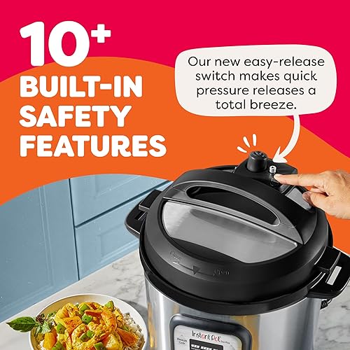 Miniatura 6 de Instant Pot Duo Plus 6 Qt 9 in 1 Olla de presión multiuso programable, olla de cocción lenta, arrocera, yogurtera, vaporera, para hervir huevos