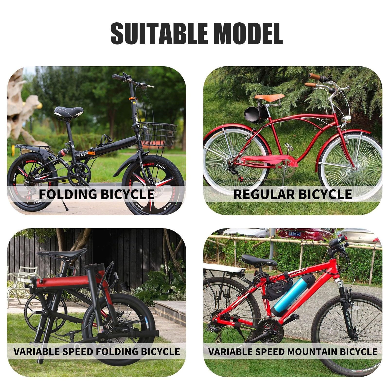 Przyczepa rowerowa do przewozu ładunków, schowek na bagaż z hakiem holowniczym, schowek, pokrowiec i solidne opony