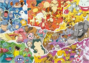 Ravensburger – Pokemon Puzzle | Puzzle 1000 Pieces | Puzzles Adults 70×50 cm | Puzzles Pokemon 1000 Pieces | Puzzles Adults and Children +14 years old