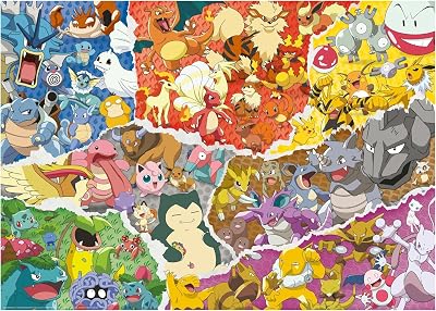 Ravensburger – Pokemon Puzzle | Puzzle 1000 Pieces | Puzzles Adults 70×50 cm | Puzzles Pokemon 1000 Pieces | Puzzles Adults and Children +14 years old