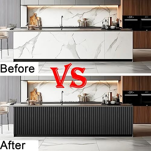 Miniatura 6 de Paneles de pared acústicos de madera de 94.5 x 23.6 pulgadas, paneles de pared 3D flexibles insonorizados, panel de listones de madera para