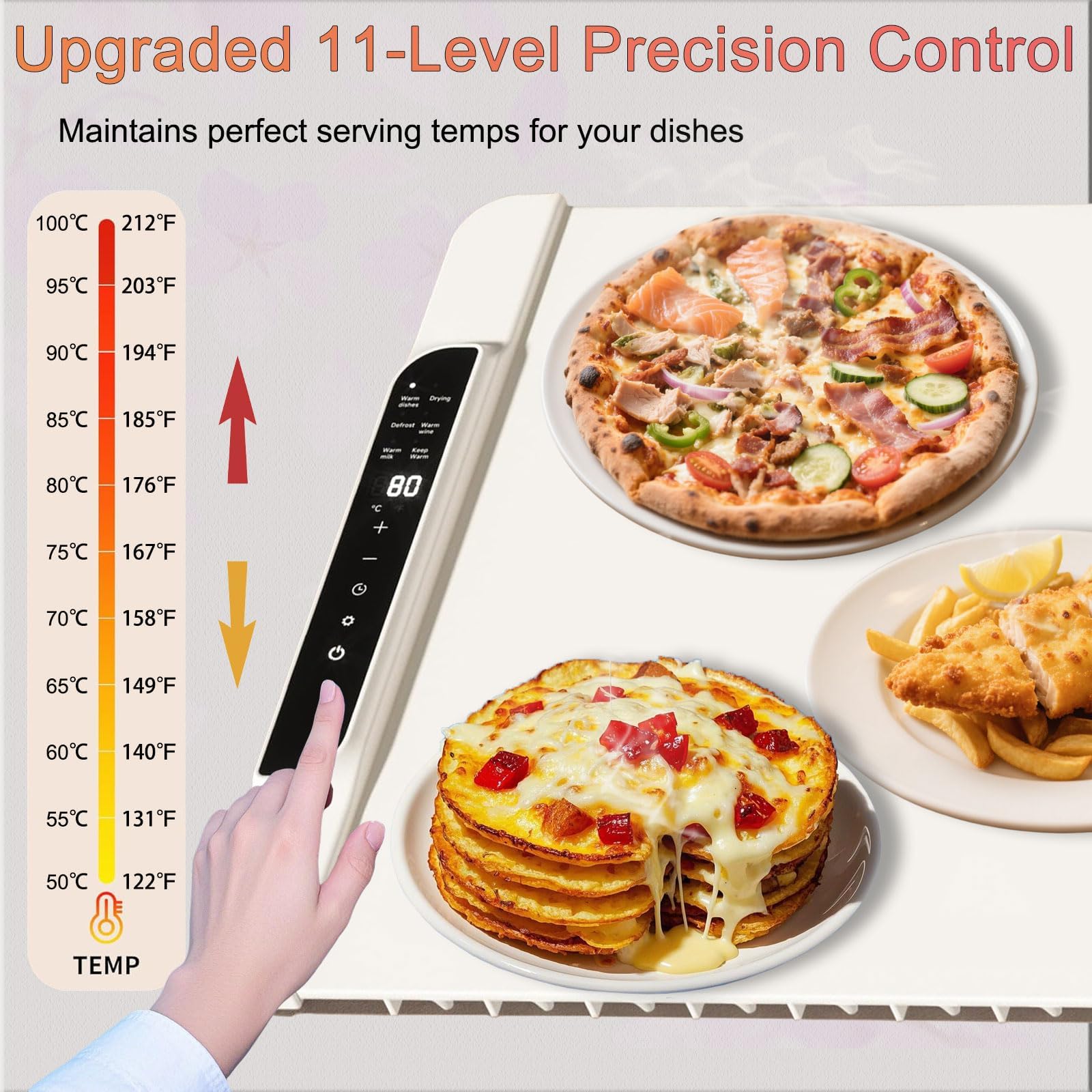 Electric Food Warming Mat for Countertop – 26