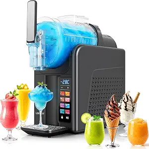 LEEVOT Slushie Machine & Soft Serve Ice Cream Maker 2-in-1