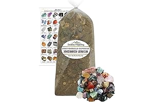 5.5 Lbs Ruby Emerald Sapphire Gemstone Pay Dirt Gem Mining Rough Stone...